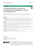 An observational study of dose dense chemotherapy with lipegfilgrastim support in early breast cancer
