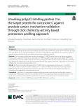 Unveiling poly(rC)-binding protein 2 as the target protein for curcusone C against prostate cancer: Mechanism validation through click chemistry-activity based proteomics profiling approach