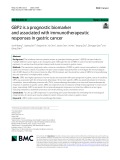 GBP2 is a prognostic biomarker and associated with immunotherapeutic responses in gastric cancer