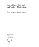 Ebook Spirulina Platensis poultry nutrition: Part 2