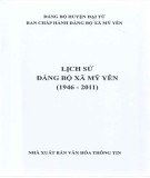 Ebook Lịch sử Đảng bộ xã Mỹ Yên (1946-2011): Phần 2