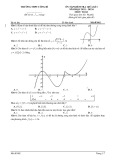 Đề thi giữa học kì 1 môn Toán lớp 12 năm 2023-2024 - Trường THPT Uông Bí (Đề minh họa)