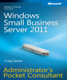 Ebook Windows® small business server 2011: Administrator's pocket consultant