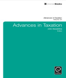 Ebook Advances in taxation (Advances in Taxation, Volume 23) - John Hasseldine