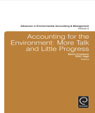 Ebook Accounting for the environment: More talk and little progress (Advances in environmental accounting & management, Volume 5)