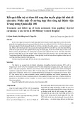 Kết quả điều trị và theo dõi ung thư tuyến giáp thể nhú di căn não: Nhân một số trường hợp lâm sàng tại Bệnh viện Trung ương Quân đội 108