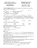 Đề thi học kì 1 môn Toán lớp 9 năm 2022-2023 có đáp án - Trường THCS Nguyễn Huệ, Châu Đức