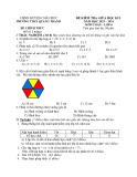 Đề thi giữa học kì 1 môn Toán lớp 6 năm 2023-2024 có đáp án - Trường THCS Quảng Thành, Châu Đức