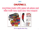 Bài giảng Công nghệ sau thu hoạch chuỗi sản xuất rau quả: Chương 2+3 - GS. TS Nguyễn Minh Thuỷ