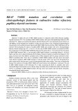 BRAF V600E mutation and correlation with clinicopathologic features in radioactive iodine refractory papillary thyroid carcinoma