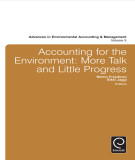Ebook Accounting for the environment: More talk and little progress (Advances in environmental accounting and management, Volume 5)