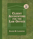 Ebook Client accounting for the law office: Part 2 - Elaine M. Langston