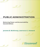 Ebook Public administration: Balancing power and accountability (Second edition) - Part 2