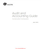 Ebook Audit and accounting guide: Construction contractors - Part 2