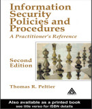 Ebook Information security policies procedures - A practitioners reference (2/E): Part 1