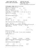 Đề thi giữa học kì 1 môn Toán lớp 9 năm 2022-2023 có đáp án - Trường THCS Nguyễn Hiền, Phú Ninh