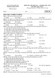 Đề thi giữa học kì 1 môn Hoá học lớp 11 năm 2022-2023 có đáp án - Trường PTDTNT Tỉnh Quảng Trị