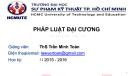 Bài giảng Pháp luật đại cương: Bài 9 - ThS. Trần Minh Toàn