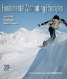 Ebook Fundamental accounting principles (20th edition): Part 1 - John J. Wild, Ken W. Shaw, Barbara Chiappetta
