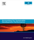 Ebook Accounting for sustainable development performance - Jan Bebbington
