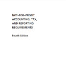 Ebook Not-for-profit accounting, tax, and reporting requirements (2nd edition): Part 2