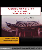 Ebook Accountability without democracy: Solidary groups and public goods provision in Rural China - Part 2