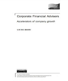 Ebook Corporate financial advisers: Accelerators of company growth - Louise Broby