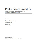Ebook Performance auditing: Contributing to accountability in democratic government