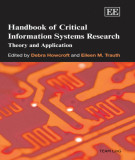 Ebook Handbook of critical information systems research: Theory and application