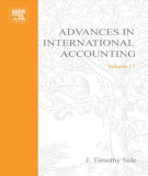 Ebook Advances in international accounting: Volume 17 - J. Timothy Sale