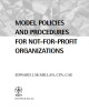 Ebook Model policies and procedures for not-for-profit organizations - Edward J. McMillan