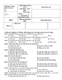 Đề thi giữa học kì 1 môn Công nghệ lớp 7 năm 2022-2023 có đáp án - Trường THCS Chu Văn An, Hiệp Đức