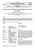 Leaderless - and leader-follower matrix-weighted consensus with uncertainties