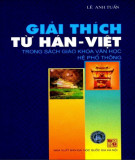 Sách giáo khoa văn học hệ phổ thông và giải thích Hán-Việt