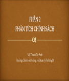 Bài giảng Phương pháp nghiên cứu và phân tích chính sách: Bài 8 - Giới thiệu khái quát về phân tích chính sách