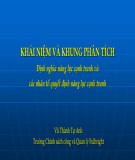 Bài giảng Phát triển vùng và địa phương: Khái niệm và khung phân tích định nghĩa năng lực cạnh tranh và các nhân tố quyết định năng lực cạnh tranh