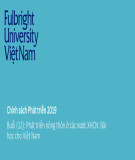 Bài giảng Chính sách phát triển: Buổi 12 - Phát triển nông thôn ở các nước XHCN: Bài học cho Việt Nam (2019)