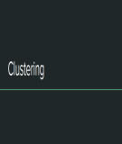 Lecture Applied data science: Clustering