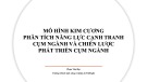 Bài giảng Phát triển vùng và địa phương: Mô hình kim cương phân tích năng lực cạnh tranh cụm ngành và chiến lược phát triển cụm ngành