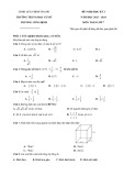 Đề thi học kì 1 môn Toán lớp 7 năm 2023-2024 có đáp án - Trường THCS Trương Công Định (Đề tham khảo)