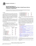 Standard Specification for Electric-Fusion-Welded Steel Pipe for High-Pressure Service at Moderate Temperatures