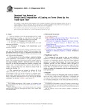Standard Test Method for Weight and Composition of Coating on Terne Sheet by the Triple-Spot Test