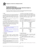 Standard Specification for Cold-Drawn, Stress-Relieved Carbon Steel Bars Subject to Mechanical Property Requirements