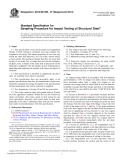 Standard Specification for Sampling Procedure for Impact Testing of Structural Steel