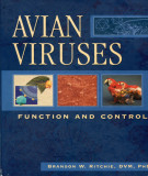 Ebook Avian viruses - Function and control: Part 1