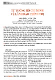 Tư tưởng Hồ Chí Minh về lãnh đạo chính trị