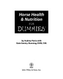 Ebook Horse health and nutrition for dummies: Part 1