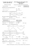 Đề thi KSCL môn Toán lớp 12 năm 2023-2024 có đáp án - Trường THPT Phúc Lộc, Thừa Thiên Huế