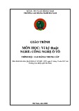 Giáo trình Vẽ kỹ thuật (Nghề: Công nghệ ô tô - CĐ/TC) - Trường Cao đẳng nghề Hà Nam (2021)