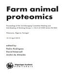 Ebook Farm animal proteomics (3/E): Part 2
